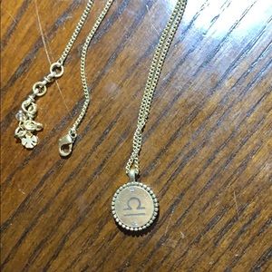 Lucky brand Libra ♎️ necklace